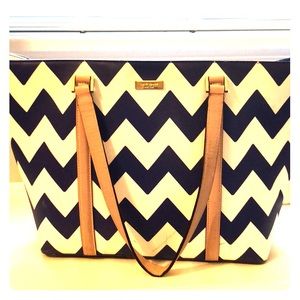 Kate Spade Chevron Tote